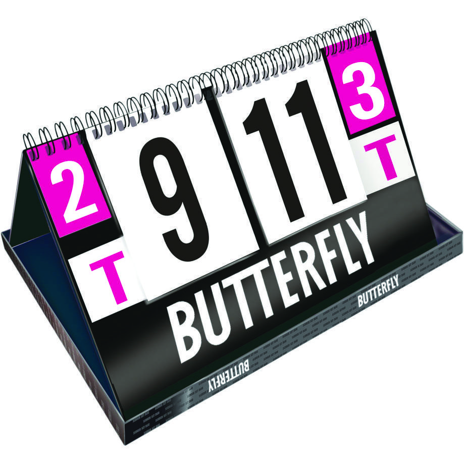 Butterfly Duo Table Tennis Scoreboard Set - Tennisnuts.com